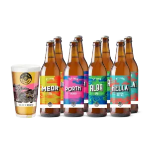 st-ives-brewery-12-flasker-core-oelpakke